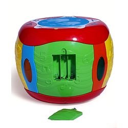 Babyhug Interactive Musical Drum Toy with Lights & Sounds  Fun & Educational| Sensory Play for Babies & Toddlers| Multi-mode Play| Visual & Auditory Skills| BIS Certified| Gifting for Boys & Girls