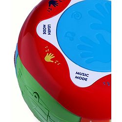 Babyhug Interactive Musical Drum Toy with Lights & Sounds  Fun & Educational| Sensory Play for Babies & Toddlers| Multi-mode Play| Visual & Auditory Skills| BIS Certified| Gifting for Boys & Girls
