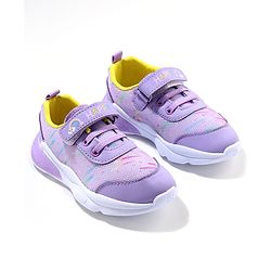 Cute Walk by Babyhug Sneaker Shoes with Velcro Closure - Purple