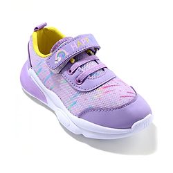 Cute Walk by Babyhug Sneaker Shoes with Velcro Closure - Purple