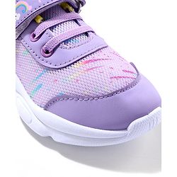 Cute Walk by Babyhug Sneaker Shoes with Velcro Closure - Purple