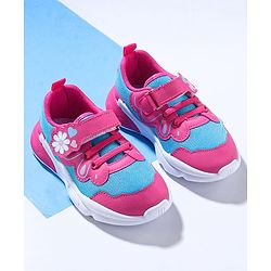 Cute Walk by Babyhug Sneaker Shoes With Velcro Closure - Blue