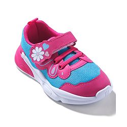 Cute Walk by Babyhug Sneaker Shoes With Velcro Closure - Blue