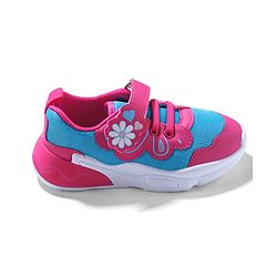 Cute Walk by Babyhug Sneaker Shoes With Velcro Closure - Blue