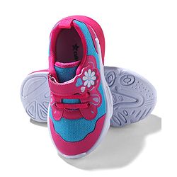 Cute Walk by Babyhug Sneaker Shoes With Velcro Closure - Blue
