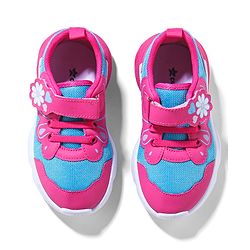Cute Walk by Babyhug Sneaker Shoes With Velcro Closure - Blue