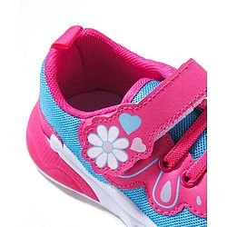 Cute Walk by Babyhug Sneaker Shoes With Velcro Closure - Blue