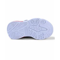 Cute Walk by Babyhug Velcro Closure Sneaker Shoes With Space Theme Print - Blue