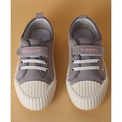 Cute Walk by Babyhug Casual Shoes with Velcro Closure & Dino Print - Light Green