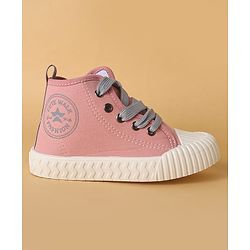 Cute Walk by Babyhug Casual Shoes with Lace up Closure - Brown