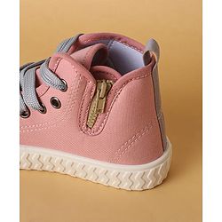 Cute Walk by Babyhug Casual Shoes with Lace up Closure - Brown