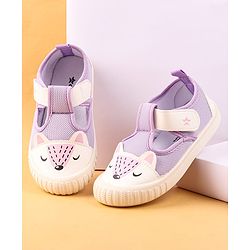 Cute Walk by Babyhug Velcro Closure Booties - Blue