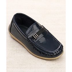Cute Walk by Babyhug Slip On Loafers With Applique - Brown