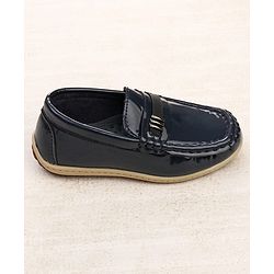 Cute Walk by Babyhug Slip On Loafers With Applique - Brown