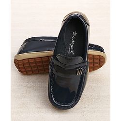 Cute Walk by Babyhug Slip On Loafers With Applique - Brown