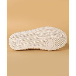 Cute Walk by Babyhug Casual Shoes with Velcro Closure Butterfly Applique- Pink