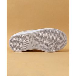 Cute Walk by Babyhug Slip On Casual Shoes with Bow Applique & Lemon Print - Purple