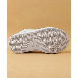 Cute Walk by Babyhug Slip On Casual Shoes with Bow Applique & Lemon Print - Purple