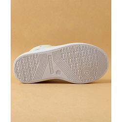 Cute Walk by Babyhug Slip On Casual Shoes with Bow Applique & Lemon Print - Purple