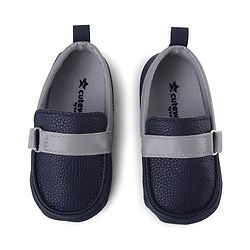 Cute Walk by Babyhug Slip on Booties - Navy Blue