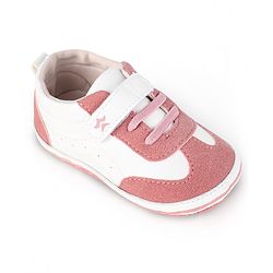 Cute Walk by Babyhug Velcro Closure Booties - Pink
