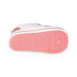 Cute Walk by Babyhug Velcro Closure Booties - Pink