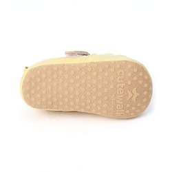 Cute Walk by Babyhug Velcro Closure Booties with Bow Applique -  Pink