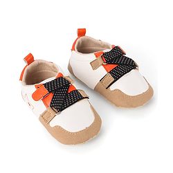 Cute Walk by Babyhug Slip On Booties with Star Print - Navy Blue