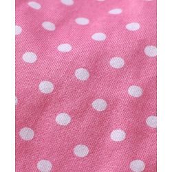 Babyhug 100% Cotton Knit Panties with Floral & Polka Dots Print Pack of 3 - Yellow Pink & White