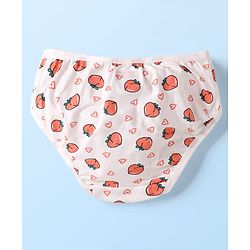 Babyhug 100% Cotton Stripes Floral & Tropical Theme Printed Panties Pack Of 3 - Multi Colour