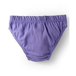 Babyhug 100% Cotton Single Jersey Knit Panties With Floral Print & Polka Dots Pack Of 3 - Pink White & Purple