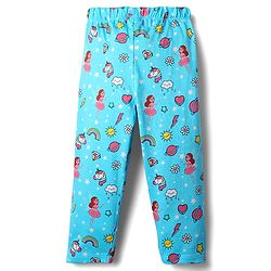Babyhug Cotton Knit Full Sleeves Co-Ord Night Suits With Fairy Print Pack of 2 - Multicolor