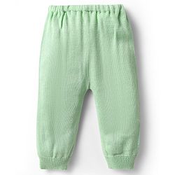 Babyhug Knitted Full Sleeves Sweater Set with Cable Knit Design - Wine