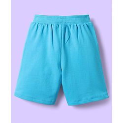 Babyhug Disney Single Jersey Knit Half Sleeves T-Shirt & Shorts Set with 101 Dalmatian Graphics - Light Blue