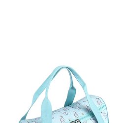 Babyhug Multipurpose Diaper Sling Bag Cloud Print - Blue| Adjustable Shoulder Strap| Insulated Bottle Pouches| Water Resistant| Carry Handle