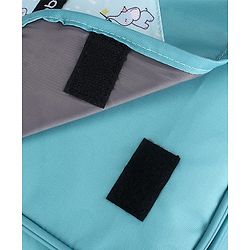 Babyhug Multipurpose Diaper Sling Bag Cloud Print - Blue| Adjustable Shoulder Strap| Insulated Bottle Pouches| Water Resistant| Carry Handle