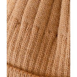 Babyhug Woollen Cap Mitten & Muffler Set with Teddy Embroidery & Applique Pink - Diameter 14 cm