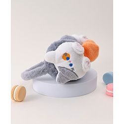 Babyhug Ear Muffs with Kitty Design - Light Blue