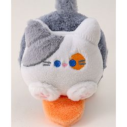 Babyhug Ear Muffs with Kitty Design - Light Blue