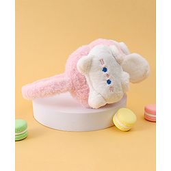 Babyhug Ear Muffs with Kitty Design - Pink