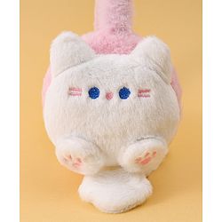 Babyhug Ear Muffs with Kitty Design - Pink