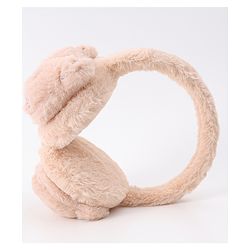 Babyhug Ear Muffs with Bear Design - Light Brown
