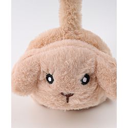 Babyhug Ear Muffs with Bear Design - Light Brown