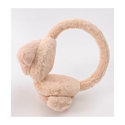 Babyhug Ear Muffs with Bear Design - Light Brown