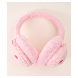 Babyhug Ear Muffs with Unicorn Design - Light Pink