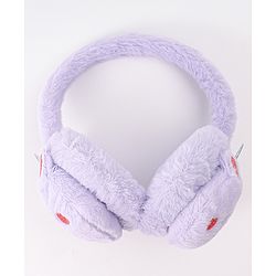 Babyhug Ear Muffs with Unicorn Design - Purple