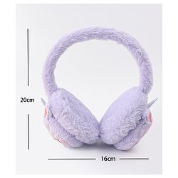 Babyhug Ear Muffs with Unicorn Design - Purple