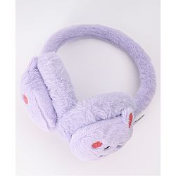 Babyhug Ear Muffs with Unicorn Design - Light Pink