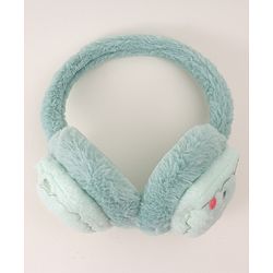 Babyhug Ear Muffs with Dino Design - Light Green