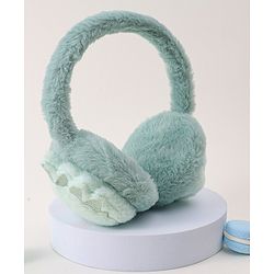 Babyhug Ear Muffs with Dino Design - Light Green